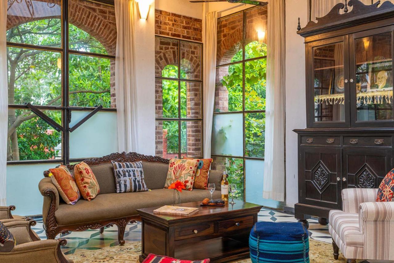Stayvista'S Peepal Haveli - Rustic Kothi With Terrace, Breathtaking View & Bonfire Narainpur  外观 照片